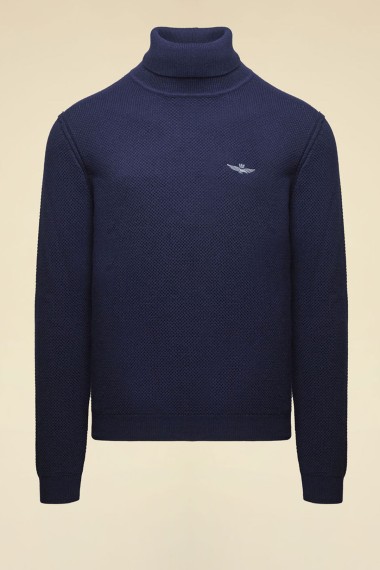 Maglione a collo alto in misto lana - Inverno 2025