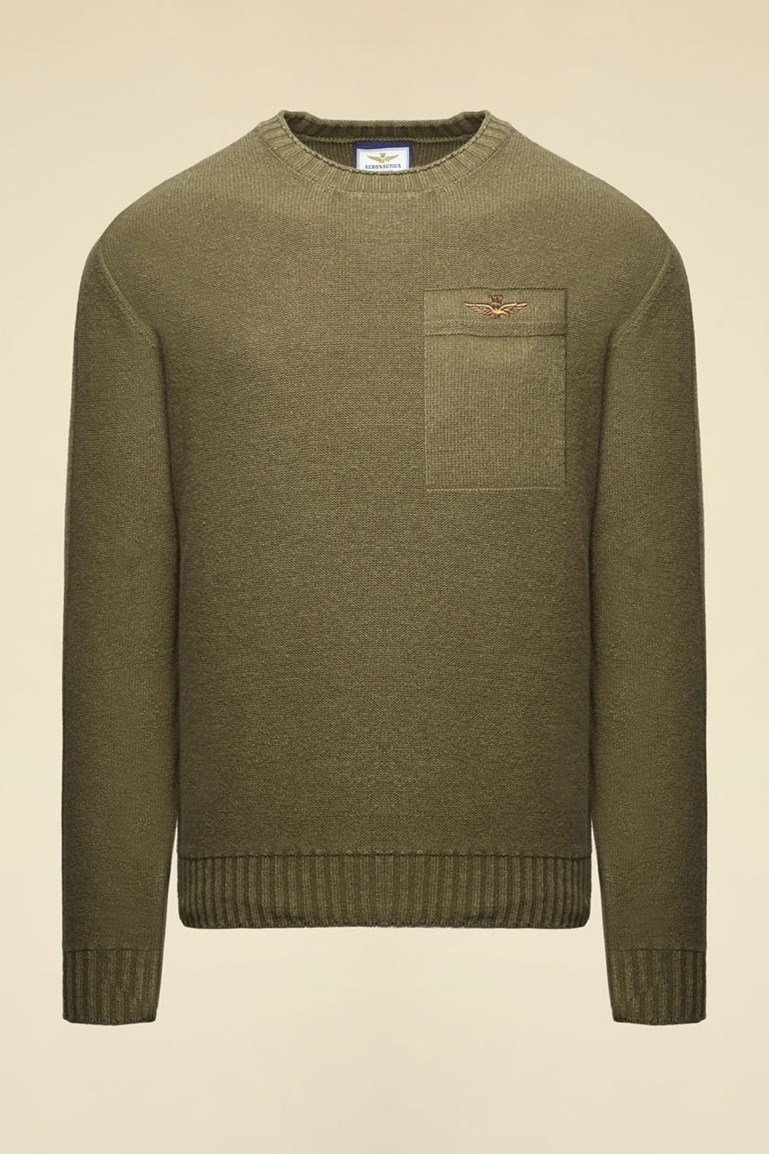 Maglia girocollo misto lana stone washed - Inverno 2025 Maglia girocollo misto lana stone washed - Inverno 2025