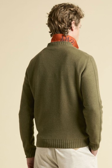 Maglia girocollo misto lana stone washed - Inverno 2025