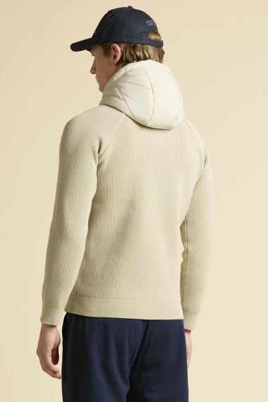 Giacca imbottita in nylon e maglia - Inverno 2025
