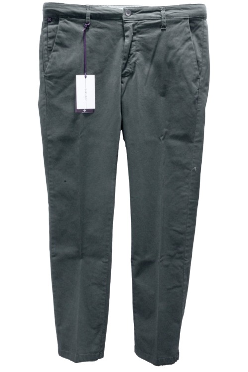 Squad2 - Pantalone Cotone - Tasca America - Cuba Verde