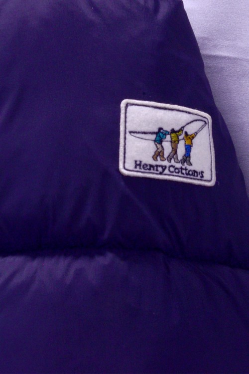 Henry Cotton's - Piumino Bomber Corto - Blu